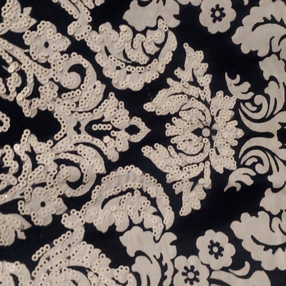 Onque Casual top size 3x color Navy and white - Picture 3 of 4